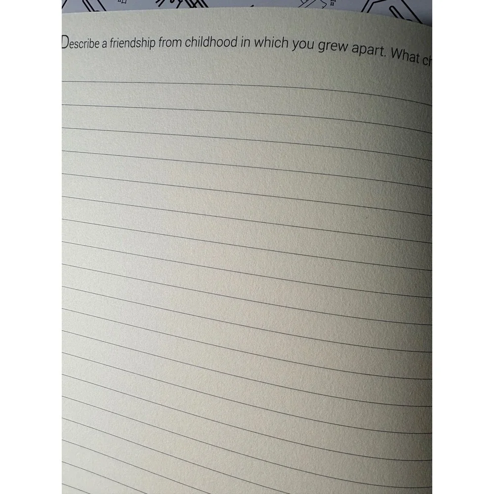 Piccadilly 8x6 Blue The Story of My Life Guided Journal Memory Book Academia